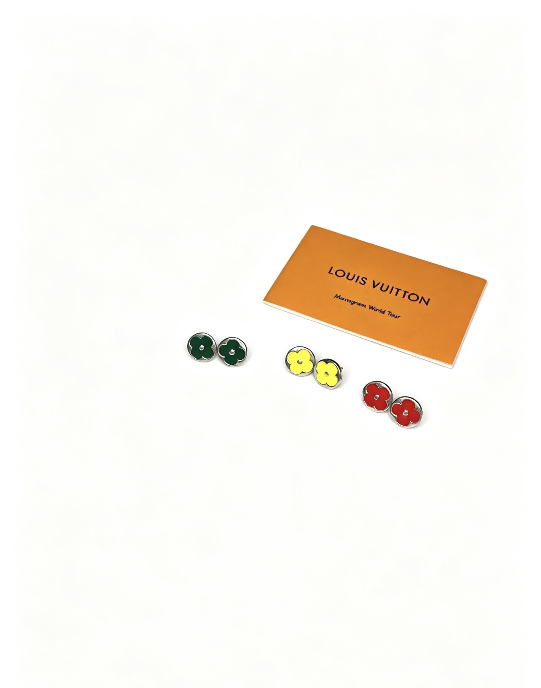 Louis Vuitton Yellow Flower Earrings